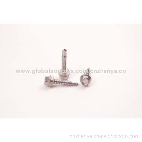 Hex Head Self Drilling Screws with EPDM Washer DIN7504